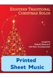 Eighteen Traditional Christmas Solos French Horn 40014